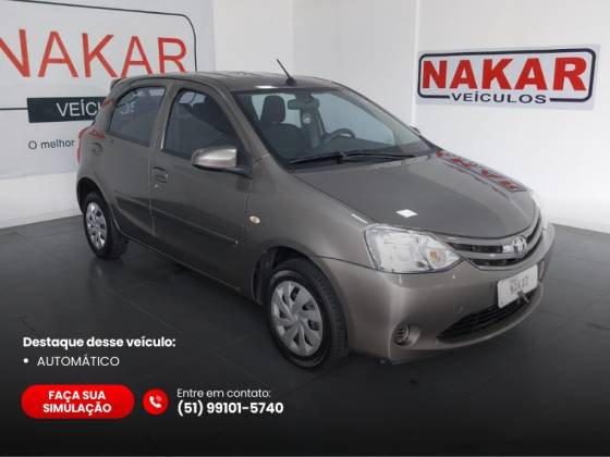 TOYOTA ETIOS 1.3 X 16V FLEX 4P AUTOMÁTICO TOYOTA ETIOS 1.3 X 16V FLEX 4P AUTOMÁTICO
